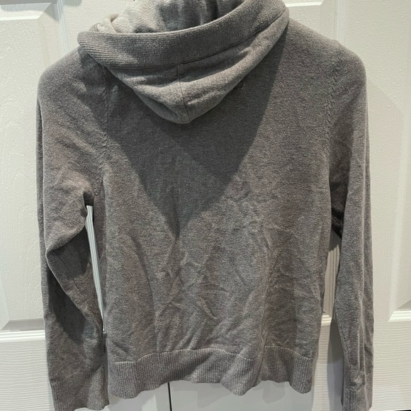 Holster hooded buttoned knit sweater cardigan XL slim fit with pockets - Picture 3 of 3